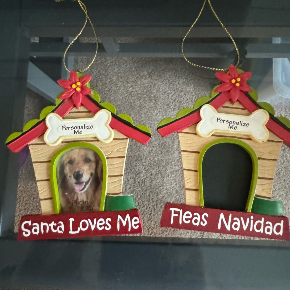 Christmas Ornaments for Pets and 2023 ornament frame